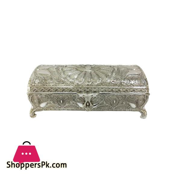 ORCHID Jewellry Box Large Silver TA1302