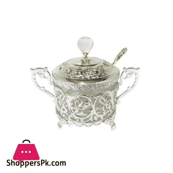 ORCHID Single Sugar Pot Silver TA1743