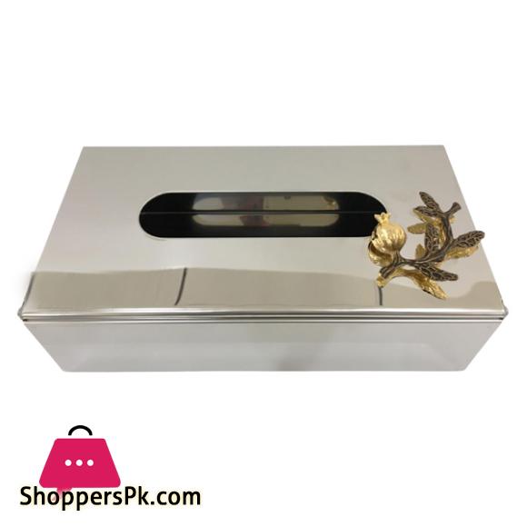 ORCHID Tissue Box Silver WB923