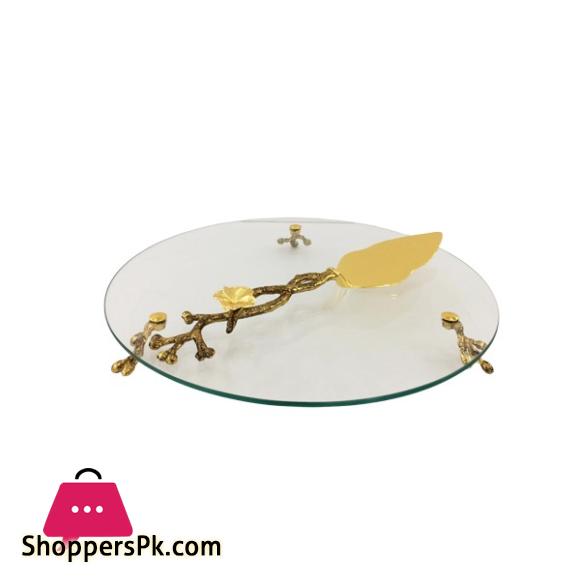 Orchid Gold Tier Pastry Stand Plus Lifter – CD6883