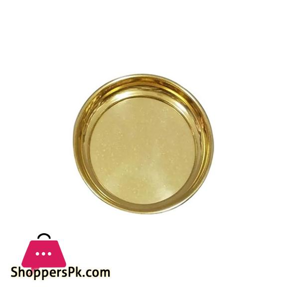 Round Gold Tray 35cm DS1009