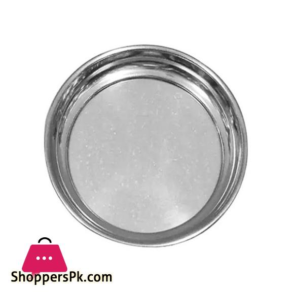 Round Silver Tray 50cm DS1007