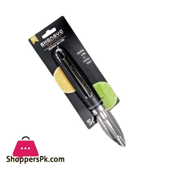Stainless Steel & Plastic Fish Scale Planer 1Pcs SB2027