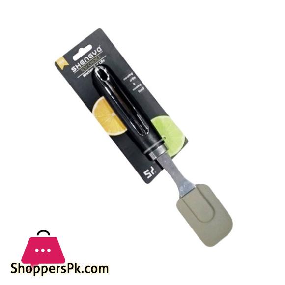Stainless Steel & Plastic Handle Silicone Scraper/Spatula 1Pcs SB2012