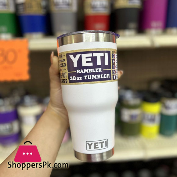 YETI RAMBLER 30 OZ TUMBLER WITH ACRYLIC LID