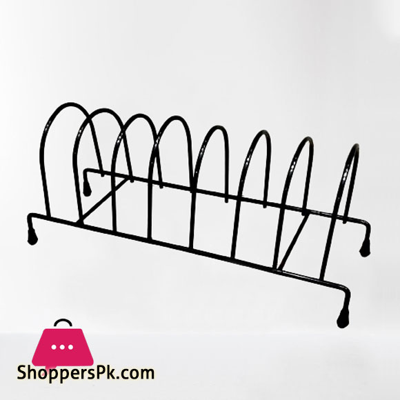 Metal 7 layers Plate Stand, Plates Rack