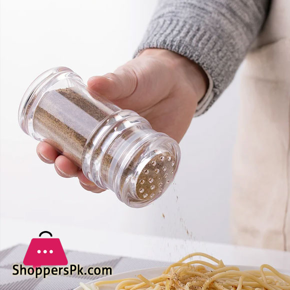 Salt and Pepper Seasoning Herb & Spice Bottle Acrylic Plastic (Namak Dani) 2 pcs set
