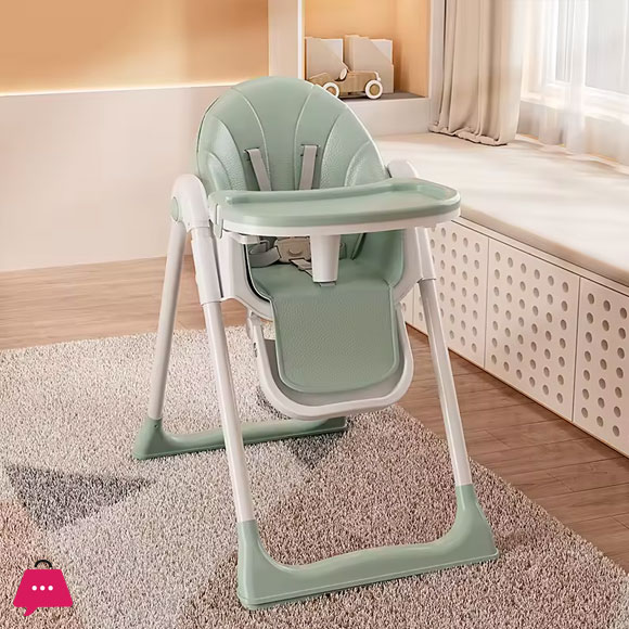 Childens Dinning High Chairs Multi-function Baby Food Feeding Chair with Booster Seat