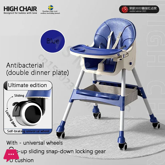 Childrens Dining Chair Baby Multifunctional Dining Chair High Chair