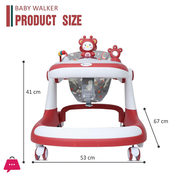 Multi-Functional Anti-Flip Baby Stroller Baby Walker Can Sit and Push Starting Car