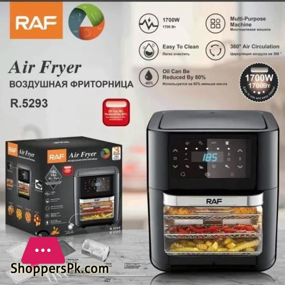 RAF Air Fryer,R.5293,12L 1700W,Black