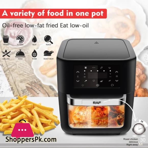 RAF Air Fryer,R.5293,12L 1700W,Black