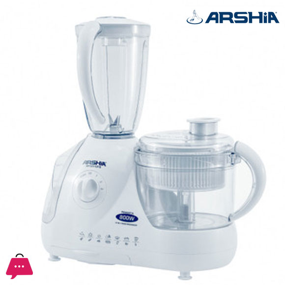 Arshia 12 in 1 Food Processor 800W Multipurpose Kitchen Appliance - 1378