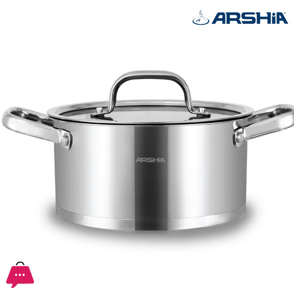 Arshia Stainless Steel Cookware Set 8pc - SS014-2767