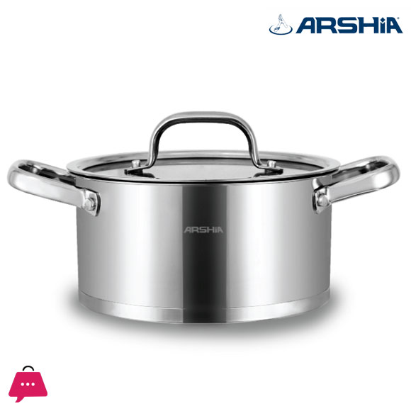 Arshia Stainless Steel Cookware Set 8pc - SS014-2767