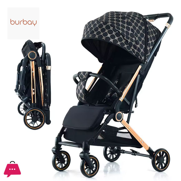 Burbuy Baby Stroller Lightweight Adjustable X6