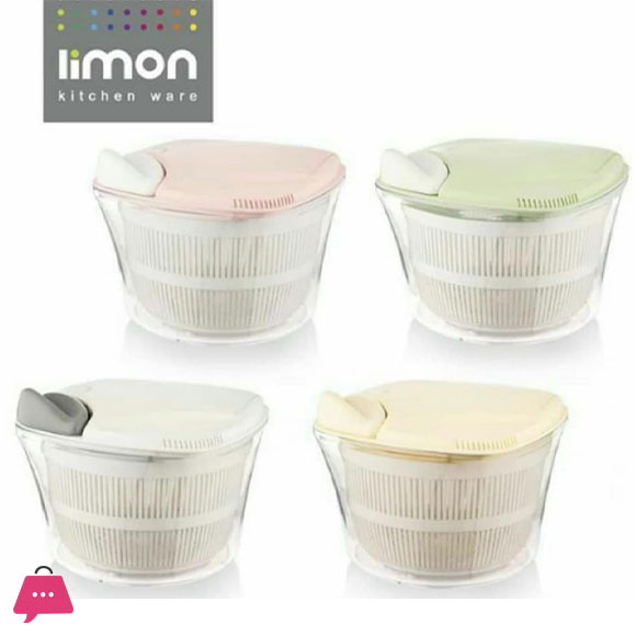Limon Salad Spinner Bowl Plastic-Made in Iran