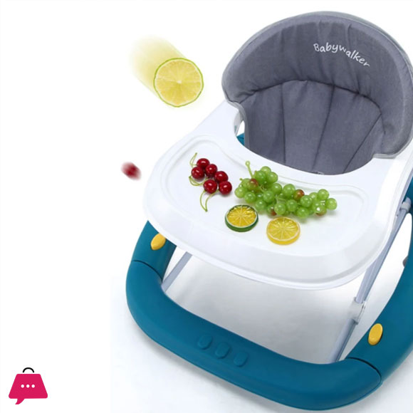 Monkey Baby Walkers Childrens Walkers with Wheels are Suitable for Learning to Walk Music Balance to Prevent Falling
