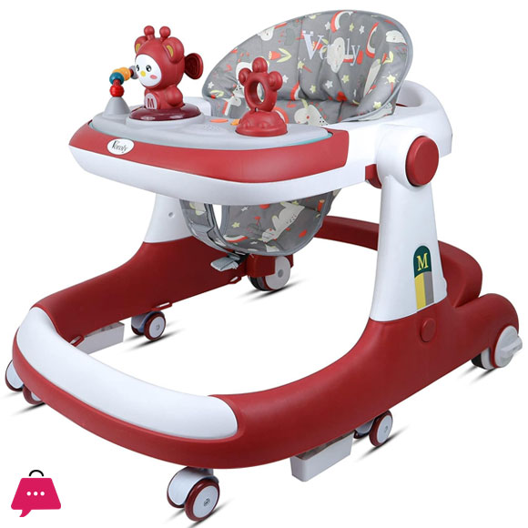 Multi-Functional Anti-Flip Baby Stroller Baby Walker Can Sit and Push Starting Car