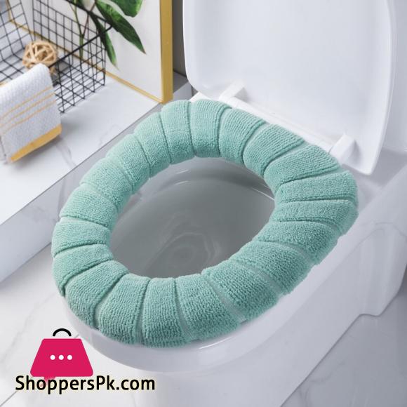 1 Pieces Toilet Seat Cover Household Products Plush Thickened Warm Winter Mens And Womens Bathroom Special