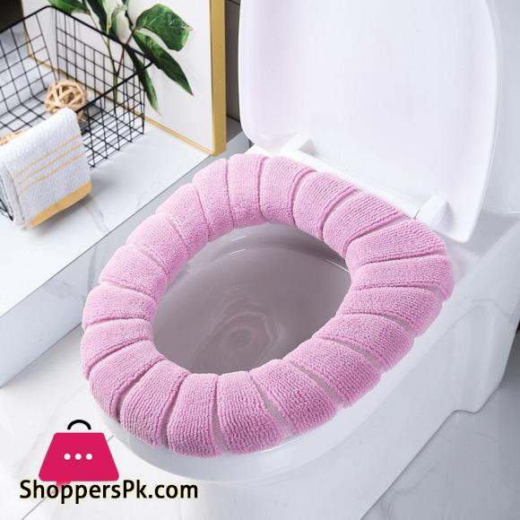 1 Pieces Toilet Seat Cover Household Products Plush Thickened Warm Winter Mens And Womens Bathroom Special