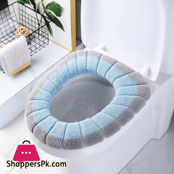 1 Pieces Toilet Seat Cover Household Products Plush Thickened Warm Winter Mens And Womens Bathroom Special