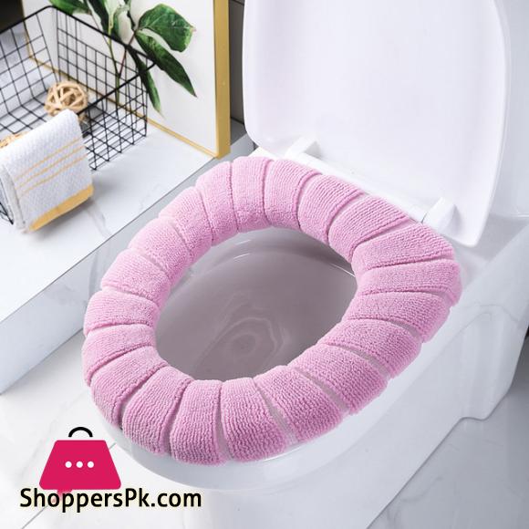 1 Pieces Toilet Seat Cover Household Products Plush Thickened Warm Winter Mens And Womens Bathroom Special
