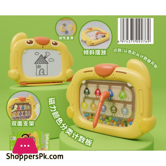 2 in 1 Childrens Drawing Board Magnetic Pen Maze Early Education Puzzle Learning Fun Childrens Toy Writing Board