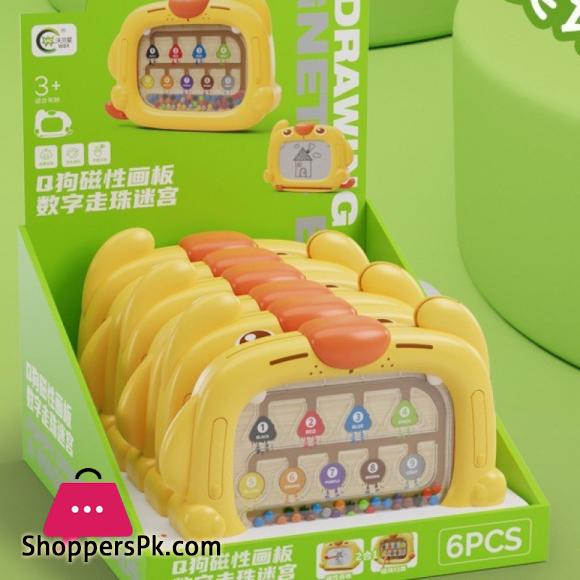 2 in 1 Childrens Drawing Board Magnetic Pen Maze Early Education Puzzle Learning Fun Childrens Toy Writing Board