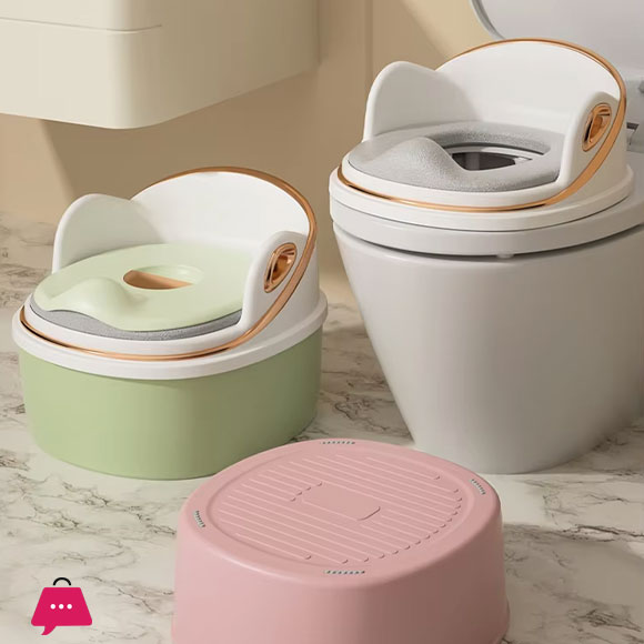 3 In 1 Baby Toilet Multifunctional Toilet To Train Childrens Potty Chair