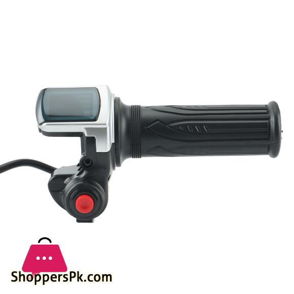 36V 48V Electric Bicycle Scooter Speed Throttle Grip LCD Display with Switch EBike Twist Throttle Accelerator Handlebar Grip