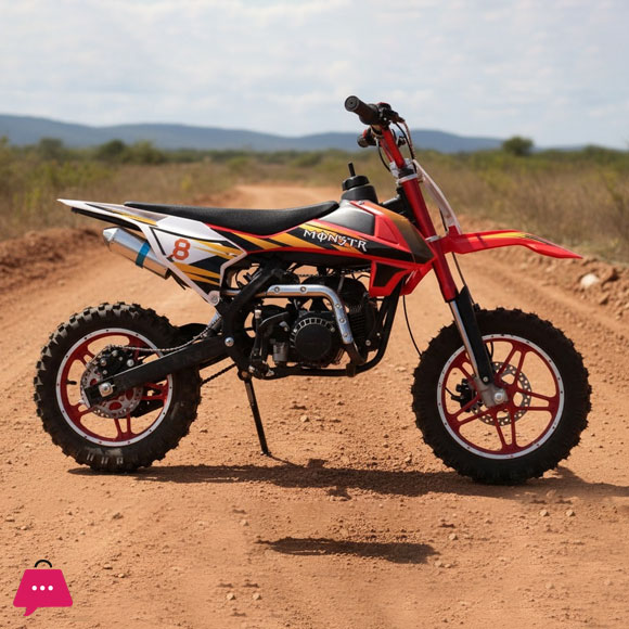 49cc Self Start Dirt Bike for 7 - 15 Years Kids 49cc