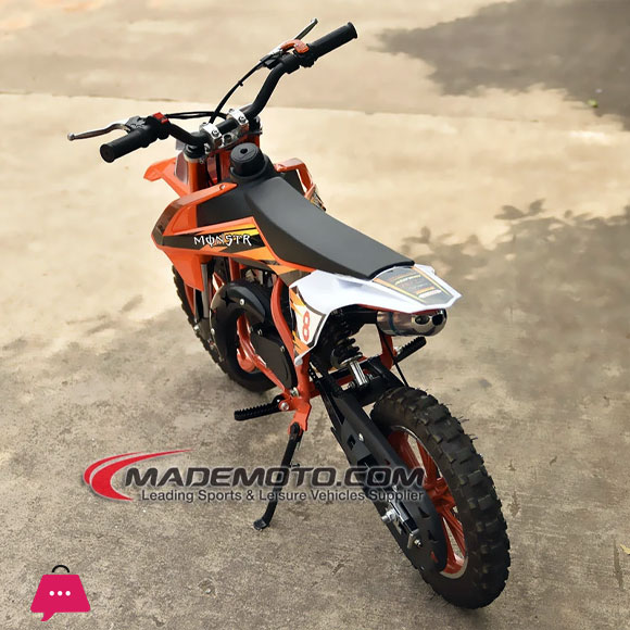 49cc Self Start Dirt Bike for 7 - 15 Years Kids 49cc