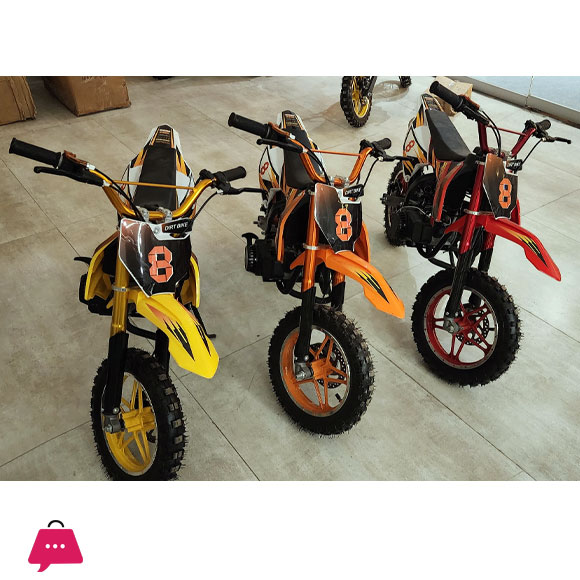 49cc Self Start Dirt Bike for 7 - 15 Years Kids 49cc