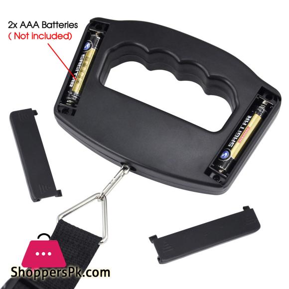 50kg-10g Portable Electronic Luggage Scale LCD Display Travel Digital Luggage Scale Hanging Backlight Balance Weighing