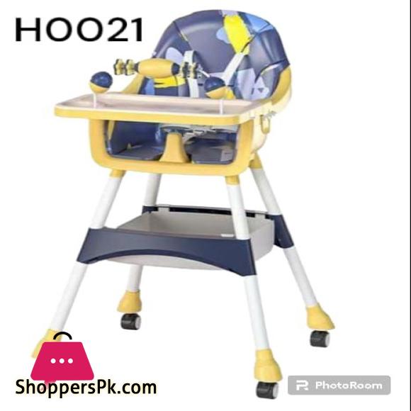 Baby High Chair with Wheels Dining Tools