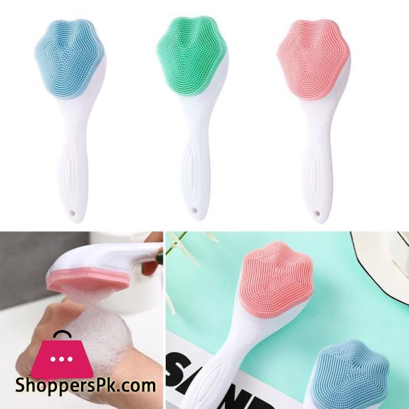 Beauty Tools Face Silicone Face Scrubber and Cleaning Brush - 1Pc