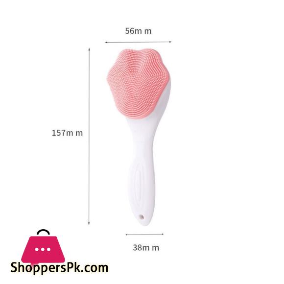 Beauty Tools Face Silicone Face Scrubber and Cleaning Brush - 1Pc