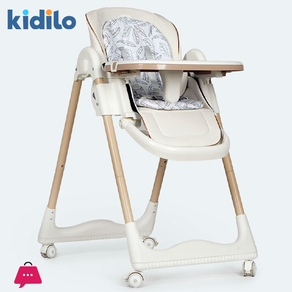 KIDILO Childrens High Chair for Feeding S805