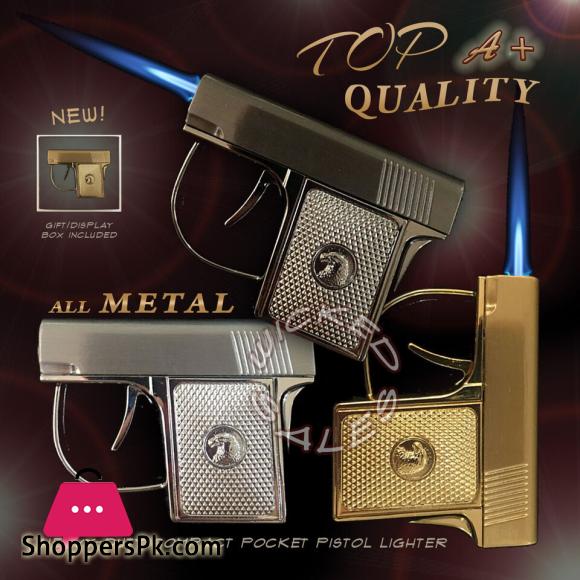 Lighter, Reliable Ignition - Lighter Gun - lighters For Smoking Stylish Electric, Design, Premium - Lighter Gun Pistol metal body, For Long-lasting Use