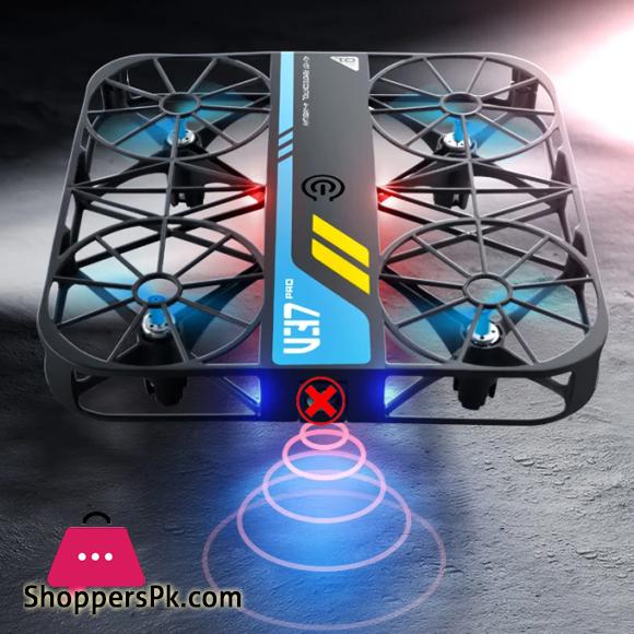Remote Control RC37 Foldable drone V37 Vicky Mini Drone LED lighting - GPS - Headless mode - Without Camera