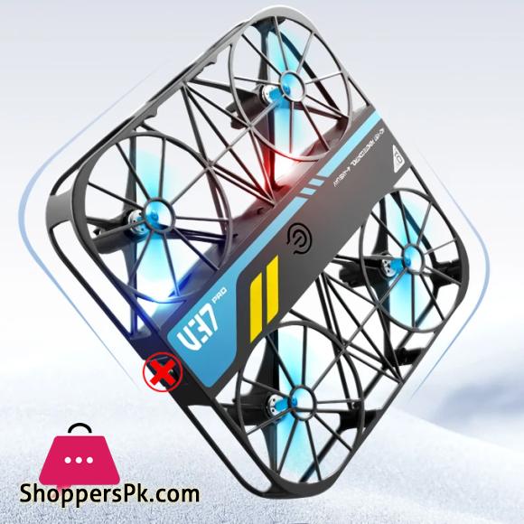 Remote Control RC37 Foldable drone V37 Vicky Mini Drone LED lighting - GPS - Headless mode - Without Camera