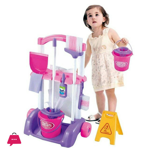 Little Helper Broom Mini Sweeper Toy Childrens Cleaning Toy Play Set