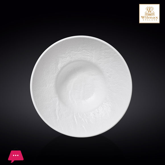 Wilmax Slate Stone Deep Plate 9 Inch 22.5 cm 37 fl oz 1100 ml - WL‑661513/A