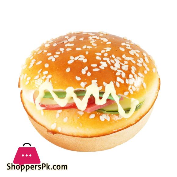 1 Piece Burger Shape Fridge Magnet, Cute Magnets, Fake Burger Refrigerator Decoration Bakery Dessert Photo Magnet