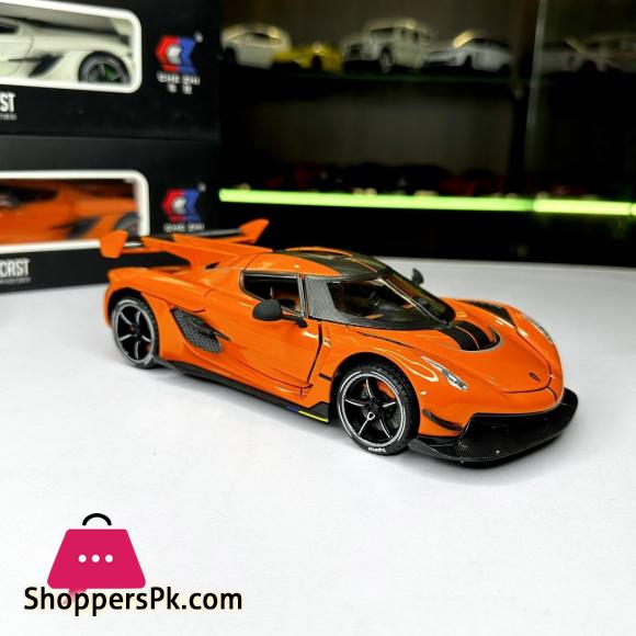 1:24 Diecast Koenigsegg Jesko Alloy Car Model