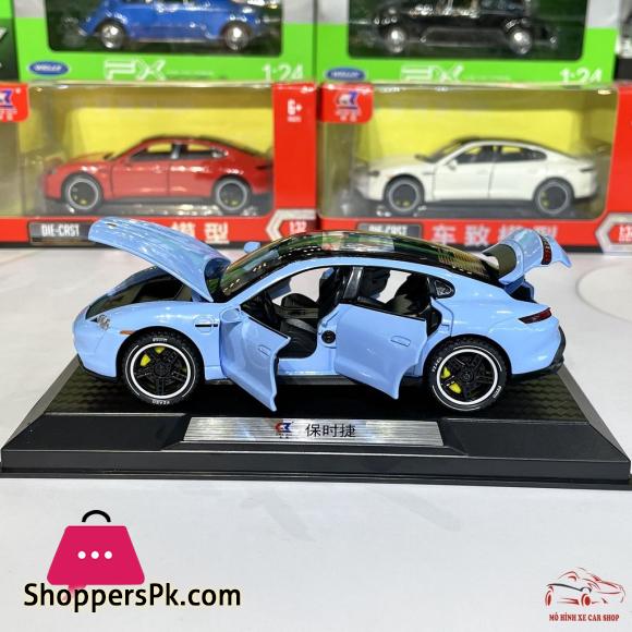 1:32 Porsche Taycan Turbo Car Toy Alloy Sports Diecast Vehicles