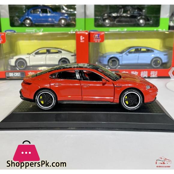 1:32 Porsche Taycan Turbo Car Toy Alloy Sports Diecast Vehicles