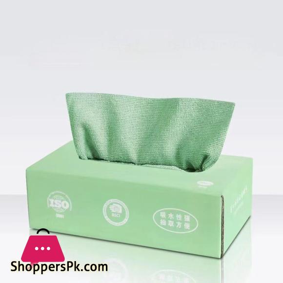 20PCS-Box Colorful Home Cleaning Kitchen Dish Cloth Napkins Tableware Absorbent Microfiber Towel Non-stick Oil Dish Rags Dishcloth Kitchen Home
