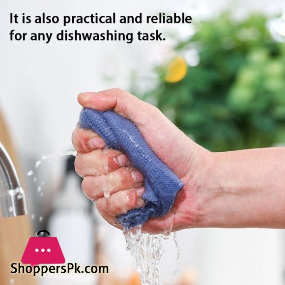 20PCS-Box Colorful Home Cleaning Kitchen Dish Cloth Napkins Tableware Absorbent Microfiber Towel Non-stick Oil Dish Rags Dishcloth Kitchen Home